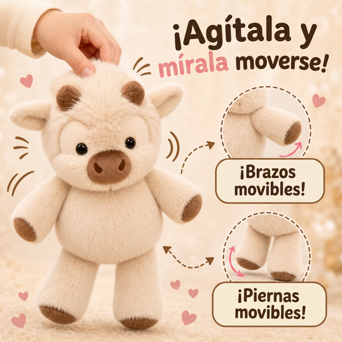 Vaquita Plushitos — El Peluche que No Querrán Soltar
